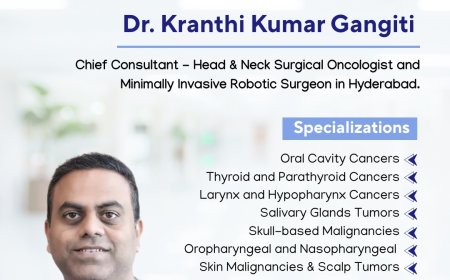 Best Head and Neck Surgical Oncologist in Hyderabad – Dr. Kranthi Kumar Gangiti