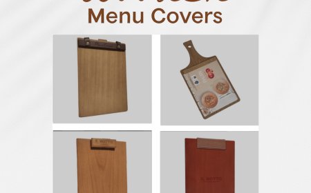 Menu Cover Printing In Dubai