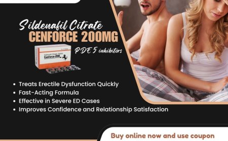 Cenforce 200mg: The Powerful Solution for Erectile Dysfunction Relief