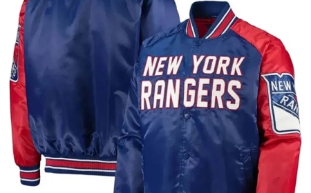 Is the New York Rangers Wordmark Satin Jacket Just Team Spirit or a Streetwear Power Move?