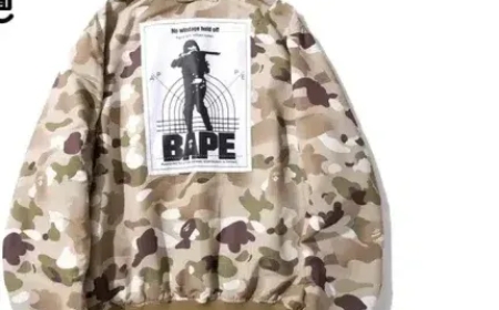 BAPE Jackets: A Symbol of Urban Luxury and Streetwear Excellence