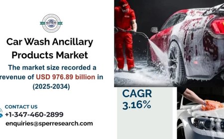 Car Wash Ancillary Products Market Trends, Scope and Forecast By 2033