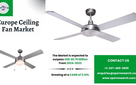 Europe Ceiling Fan Market Growth, Size, Trends, and Future Outlook 2033