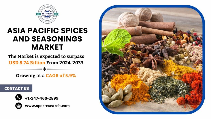 Asia Pacific Spices and Seasonings Market Growth, Size, Trends 2033