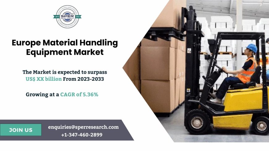 Europe Material Handling Equipment Market Growth and Forecast Report 2023-2033