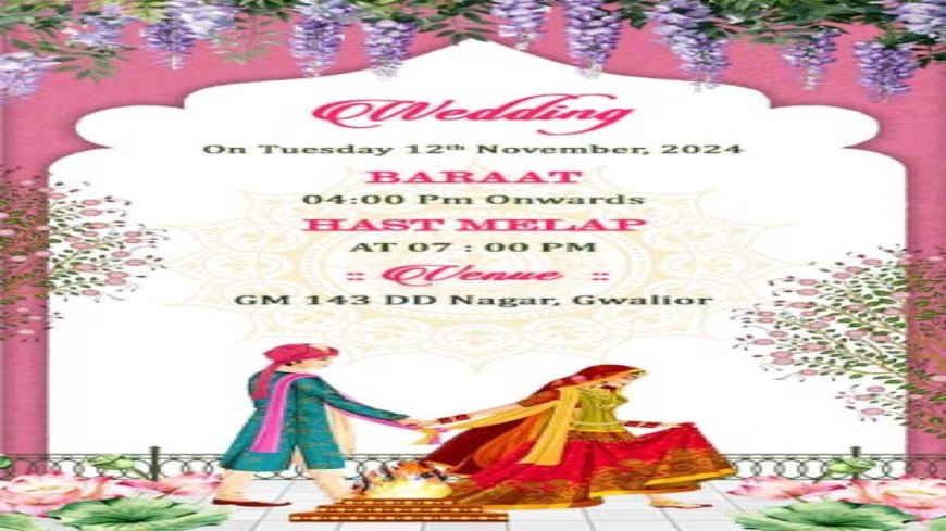 Indian Wedding Invitation Templates – Culturally Rich & Free to Customize