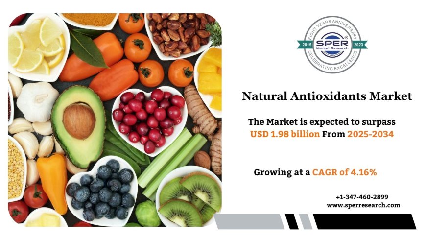 Natural Antioxidants Market Scope and Future Outlook to 2034